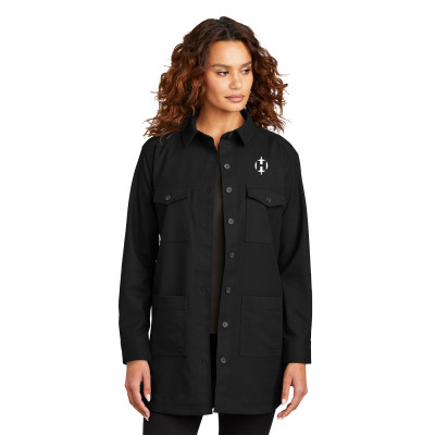 Mercer+Mettle® Women’s Long Sleeve Twill Overshirt